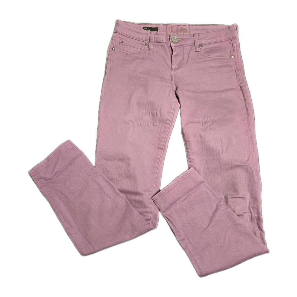 KUT FROM THE KLOTH Size 16 Pastel Purple Corduroy Skinny Jeans Pants